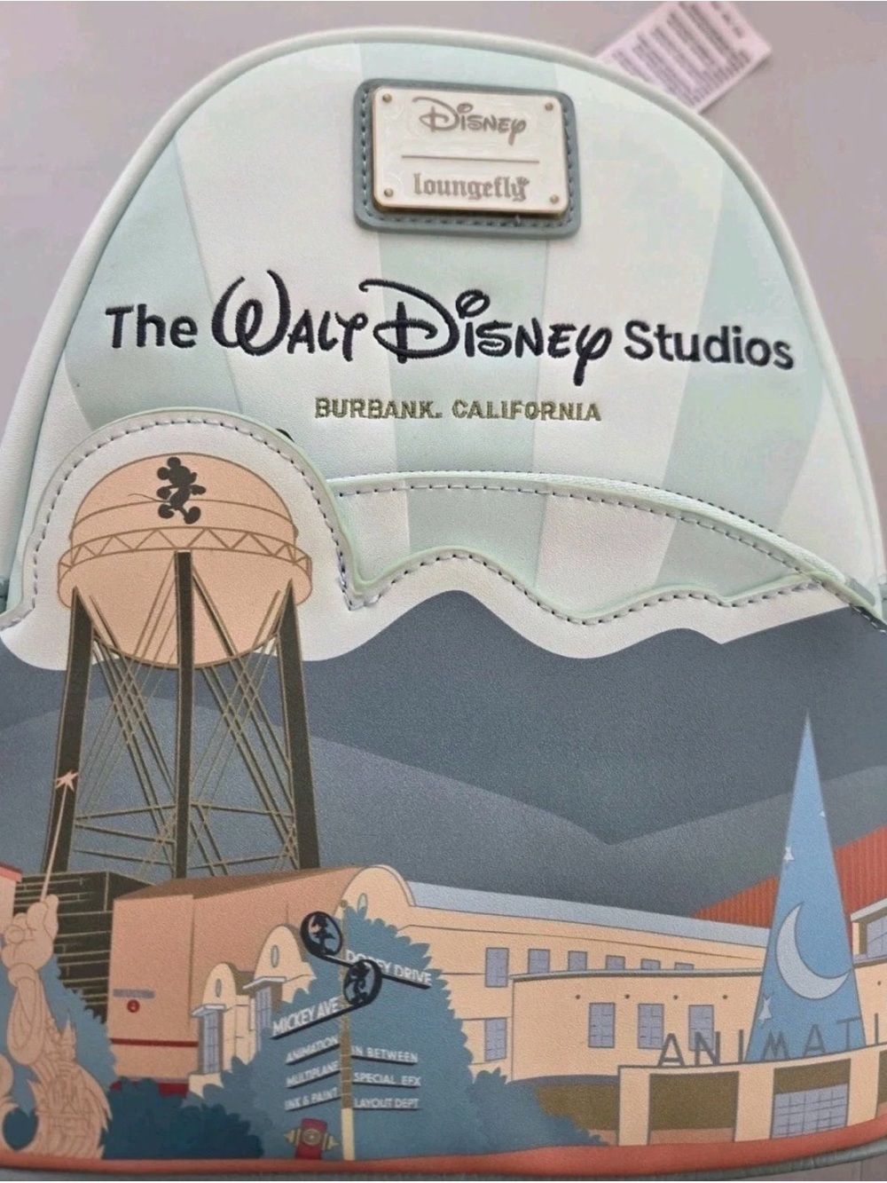 Walt Disney Studios Burbank Exclusive Loungefly Backpack